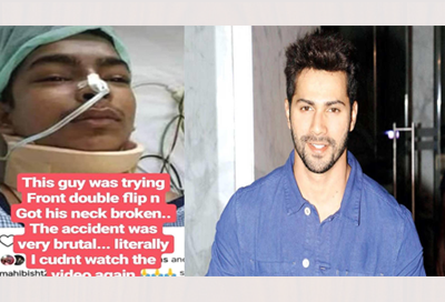 Varun Dhawan donates Rs 5 lakh to a young dancer who got injured during dance practice