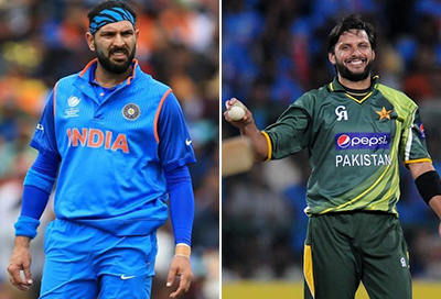 Your fighting spirit is very inspiring Shahid Afridi to Yuvraj Singh